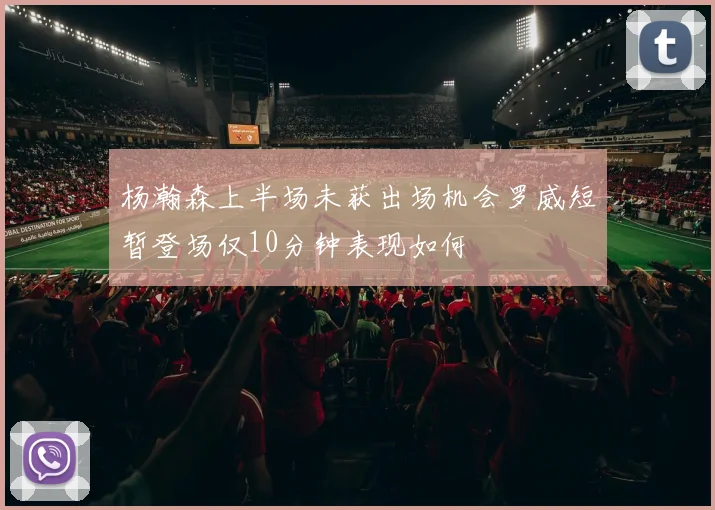 杨瀚森上半场未获出场机会罗威短暂登场仅10分钟表现如何